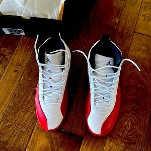 Air Jordan 12 Retro - Cherry. Worn once indoors - like new
